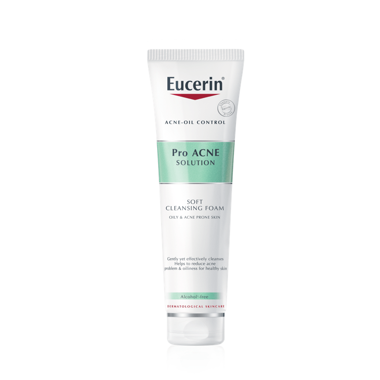 Eucerin ProAcne Solution Cleansing Foam For oily and acne skin